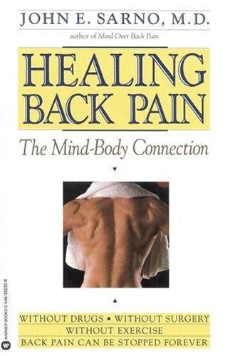הכריכה של הספר Healing Back Pain מאת ג'ון סרנו