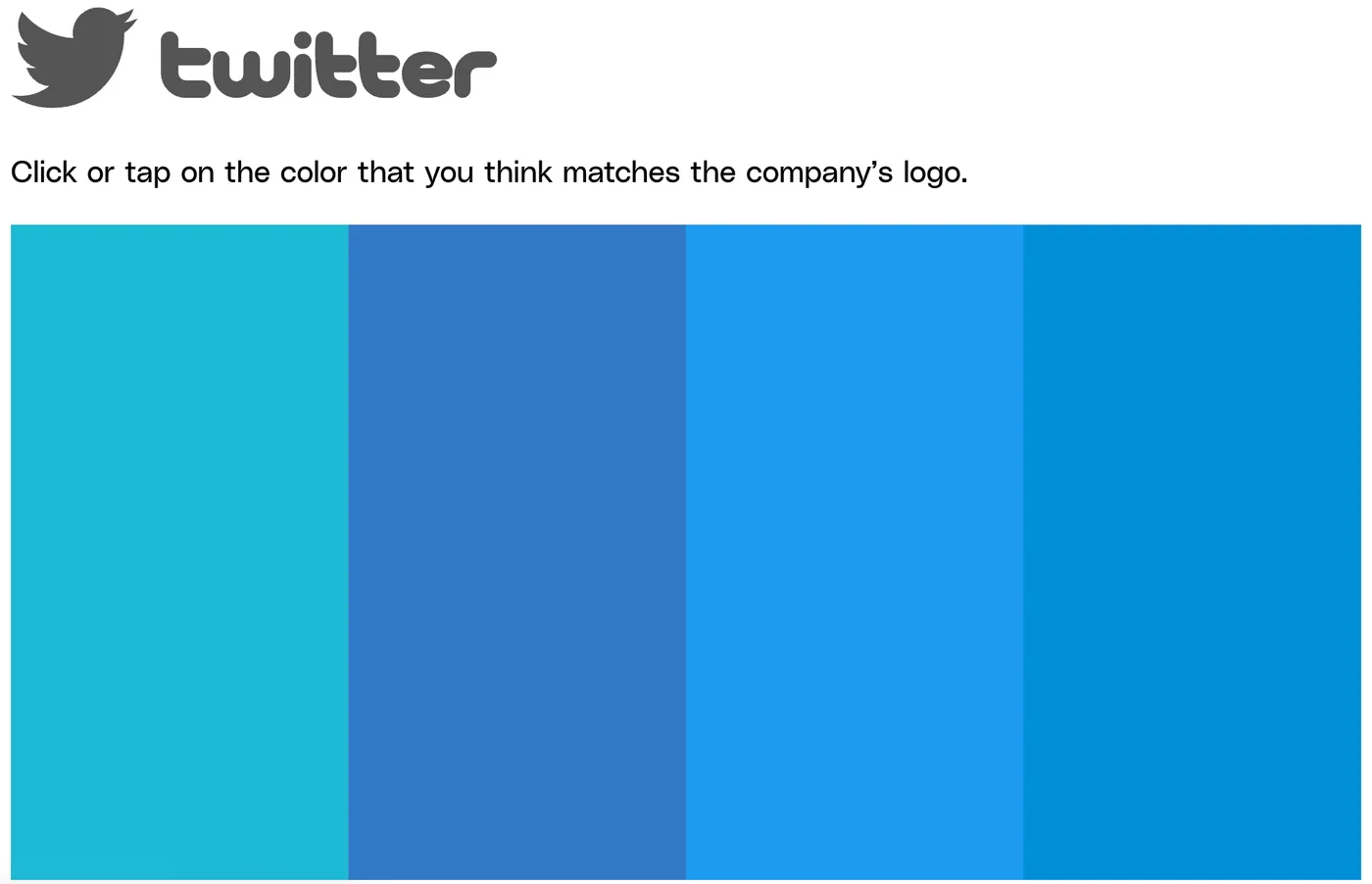 Fun Stuff - Color Quiz
